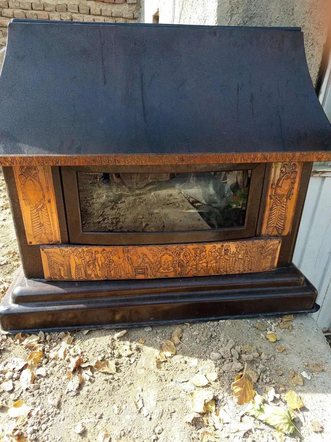 بخاری در حد نو|بخاری، هیتر، شومینه|ارومیه, |دیوار