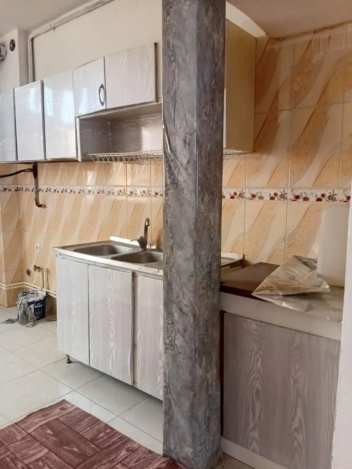 کابینت اشپزخانه|آب‌چکان و نظم‌دهنده ظروف|اردبیل, |دیوار