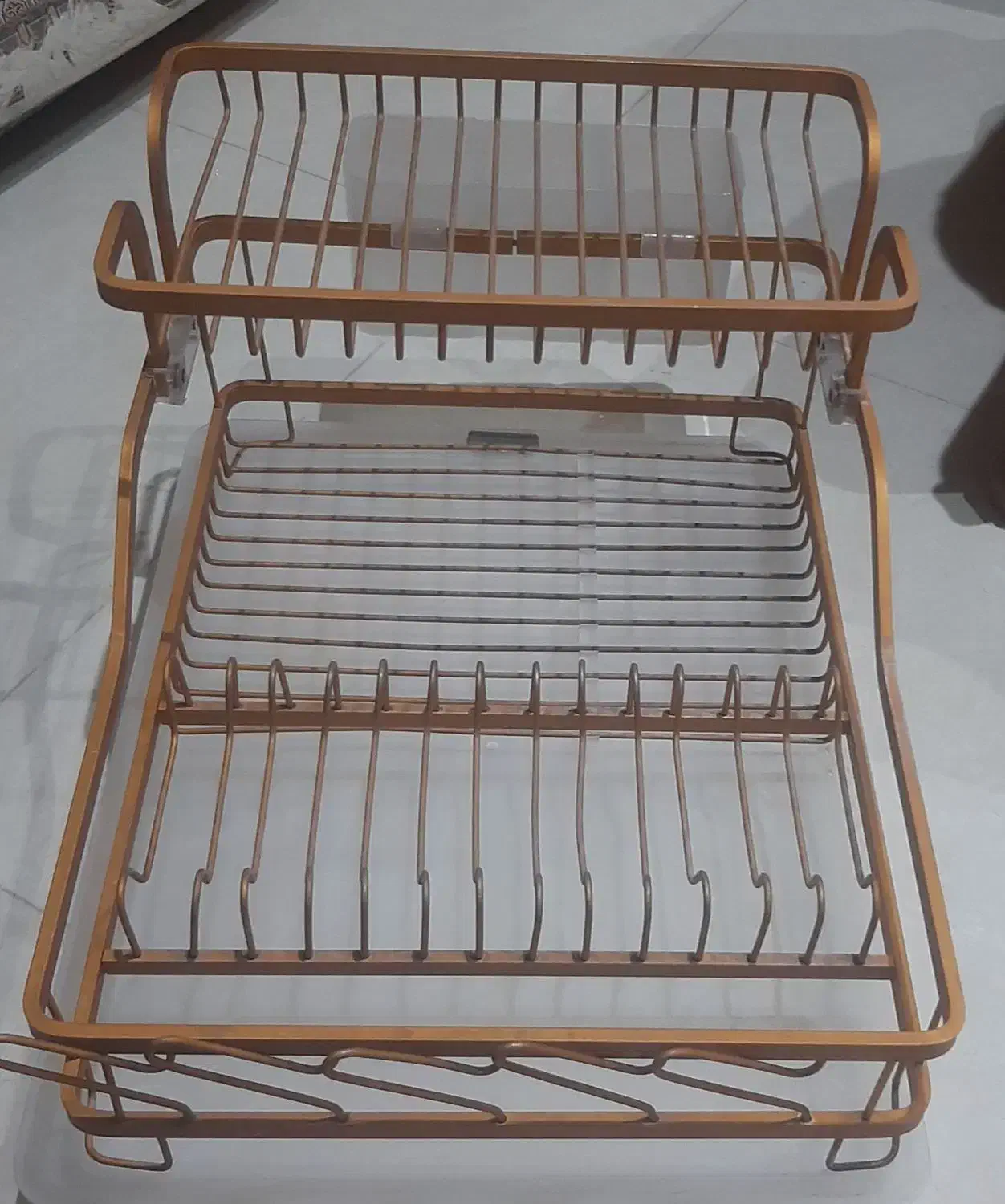 آبچکان یک و نیم طبقه آلومینیومی طلایی|آبچکان و نظمدهنده ظروف|رشت, حسین آباد|دیوار