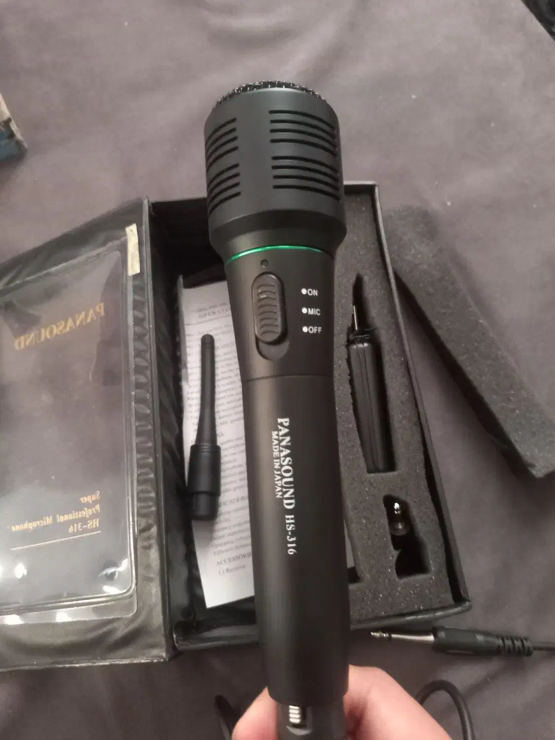 میکروفن پاناسونیک اصل ژاپنی|صوتی و تصویری|تهران, تهرانپارس غربی|دیوار