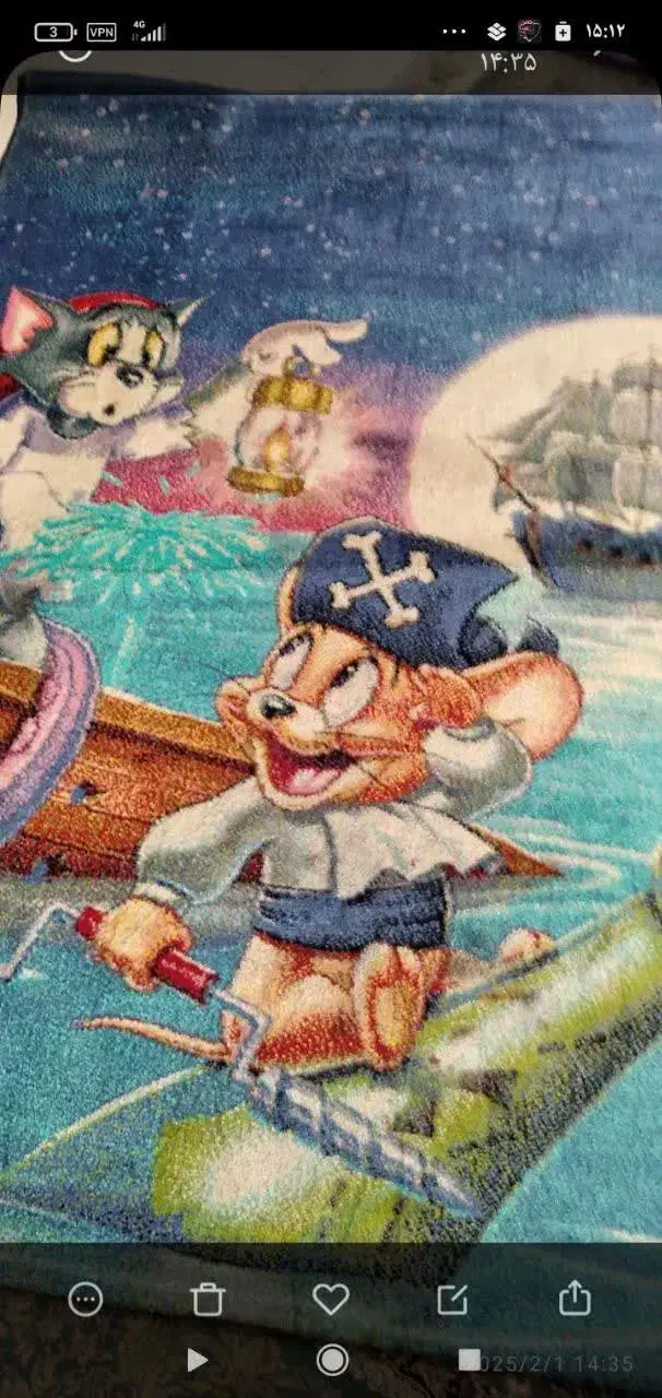 فرش بچگونه|فرش|ری, دولتآباد|دیوار