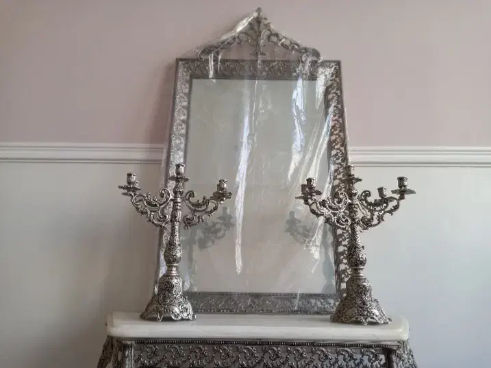 آینه و شمعدان|آینه|تهران, پرستار|دیوار