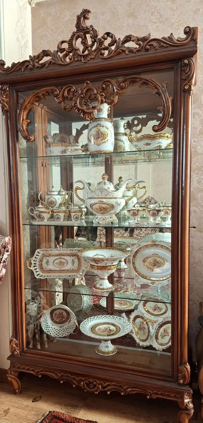 بوفه چوبی|بوفه، ویترین، کنسول|تبریز, |دیوار