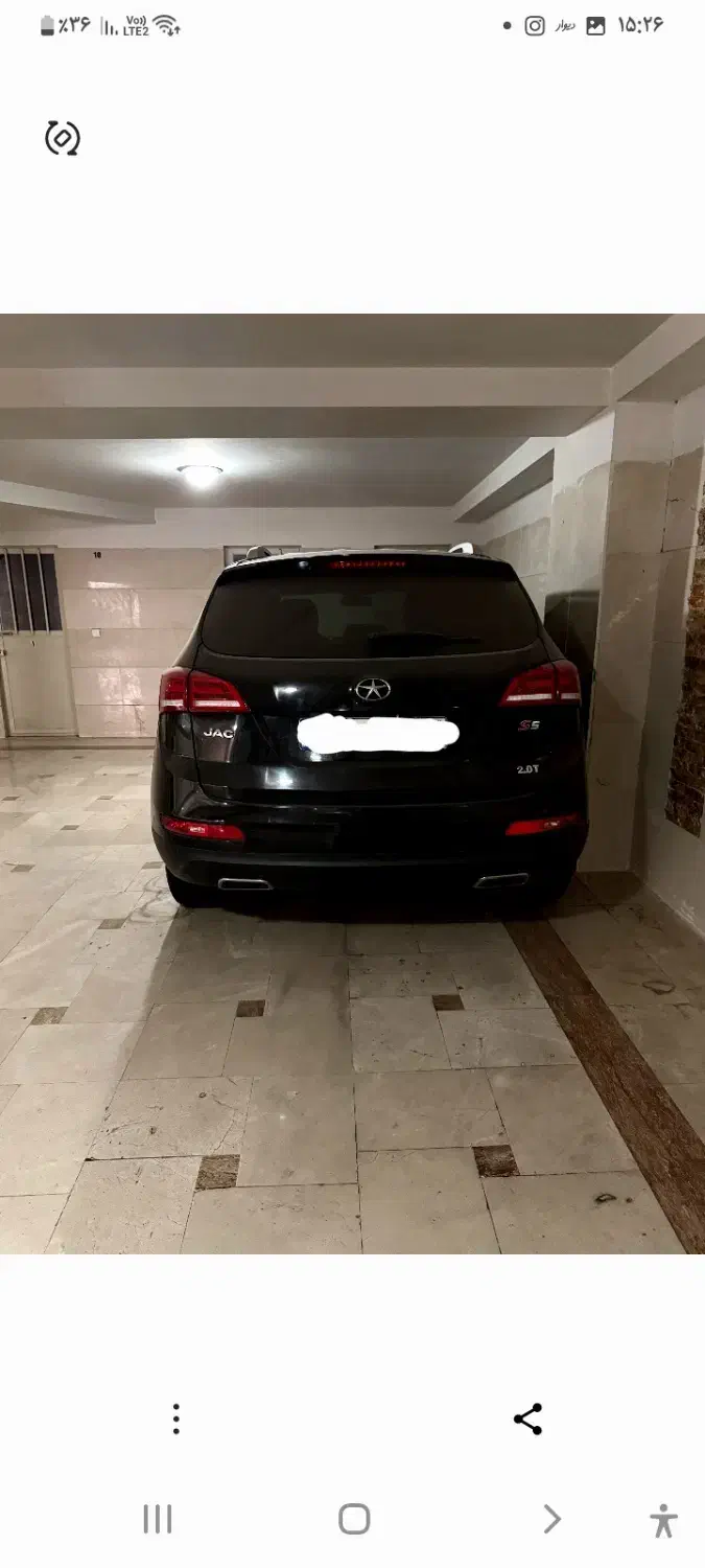 جک s5 مدل ۹۴ کم کارکرد۵۲۰۰۰ تا بسیار تمیز|خودرو سواری و وانت|تهران, فردوس|دیوار
