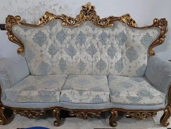 مبل ۷ نفره سلطنتی سالم|مبلمان خانگی و میز عسلی|کلارآباد, |دیوار