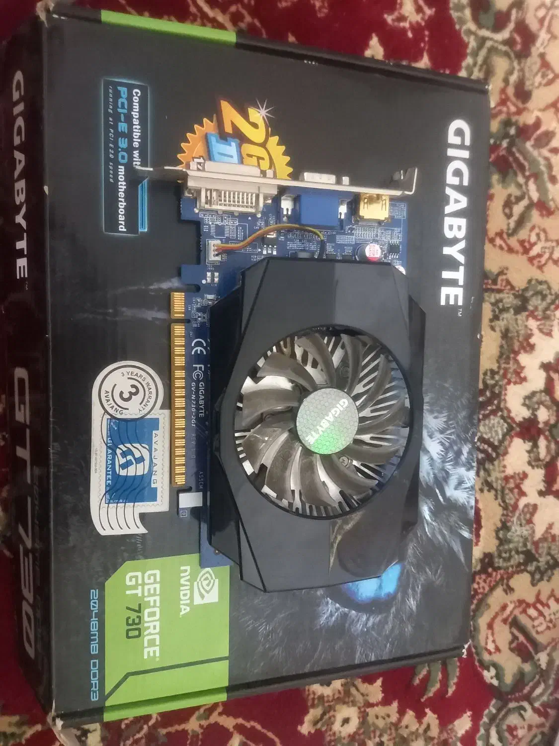 کارت گرافیک دو گیگ NVIDIA Geforce GT 730|قطعات و لوازم جانبی رایانه|زابل, |دیوار