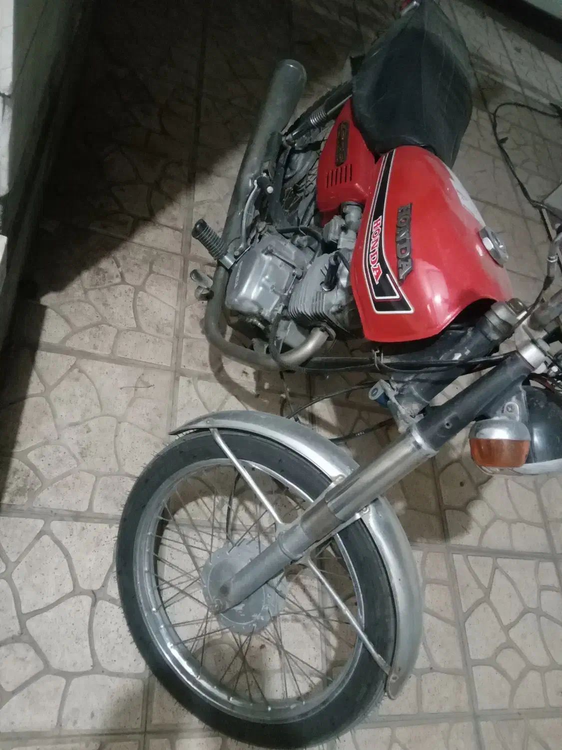 هندا cb125 ژاپن|موتورسیکلت|شریفآباد, |دیوار