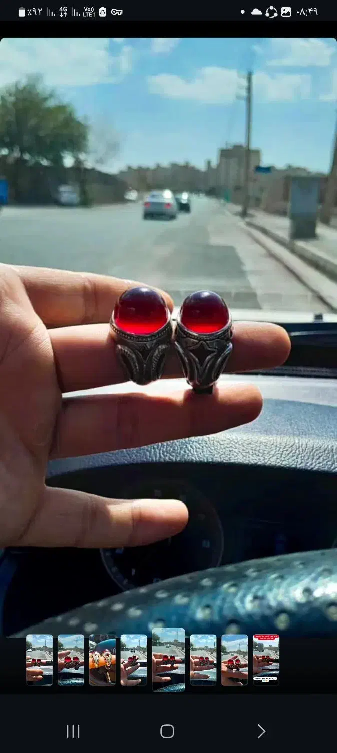 دو عدد انگشتر حاج ممی سعادت کهنه کلوخ سمبه دار|جواهرات|تهران, آرژانتین|دیوار