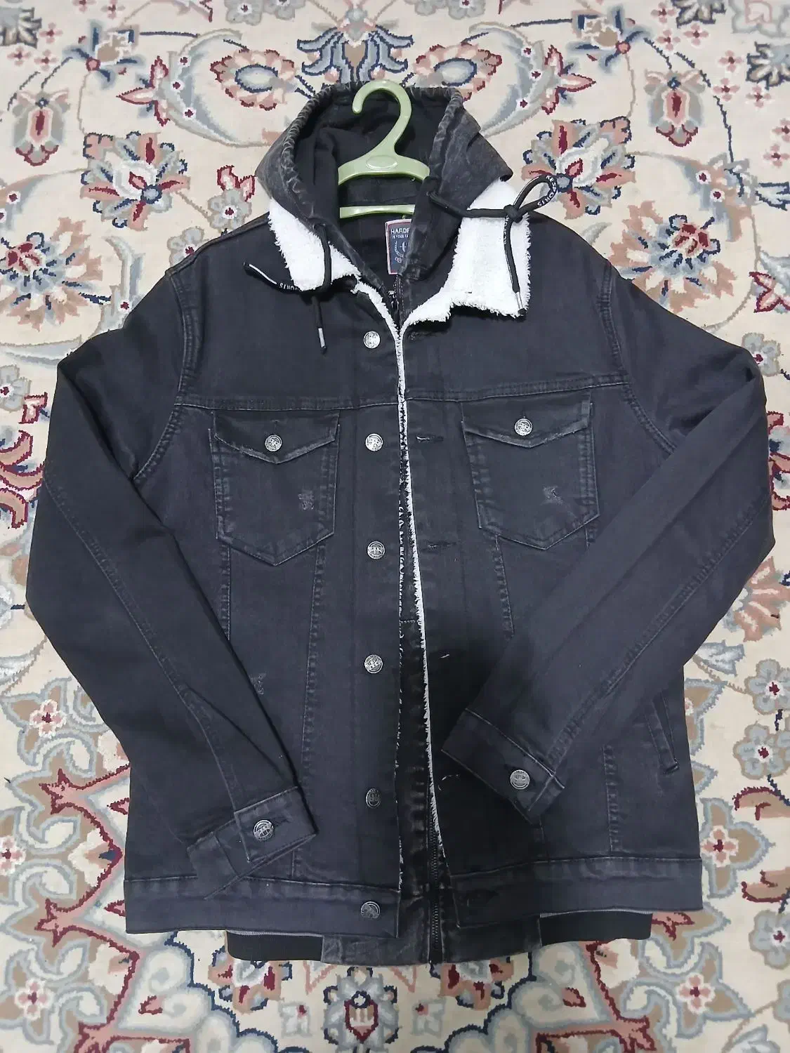 کاپشن لی داخل خز سایز XL(ترک)|لباس|مریوان, |دیوار