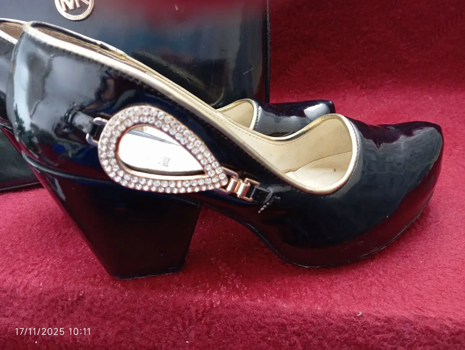 کیف و کفش مجلسی ست|کیف، کفش، کمربند|الشتر, |دیوار