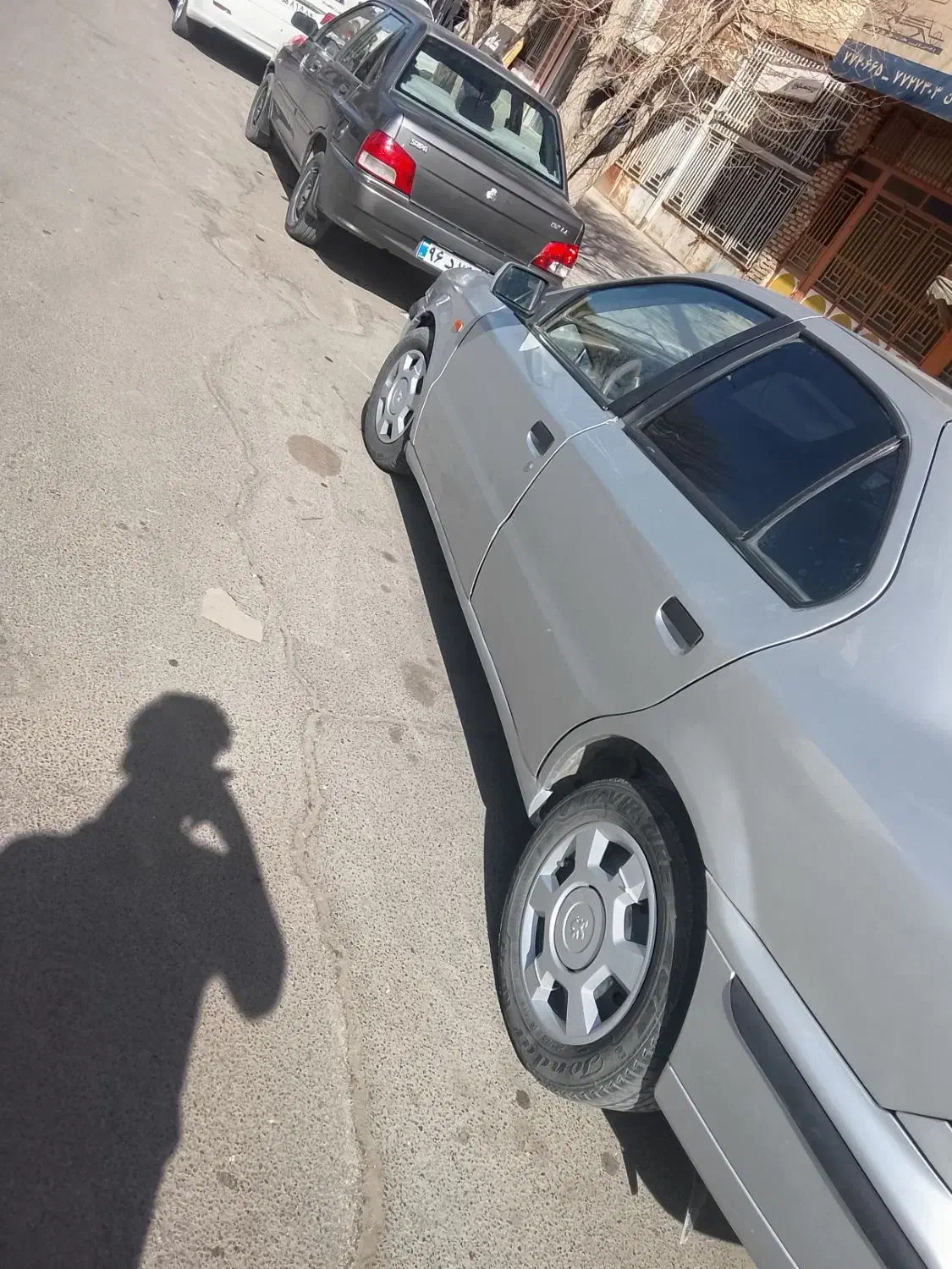 سمند نقری 85|خودرو سواری و وانت|یزد, |دیوار