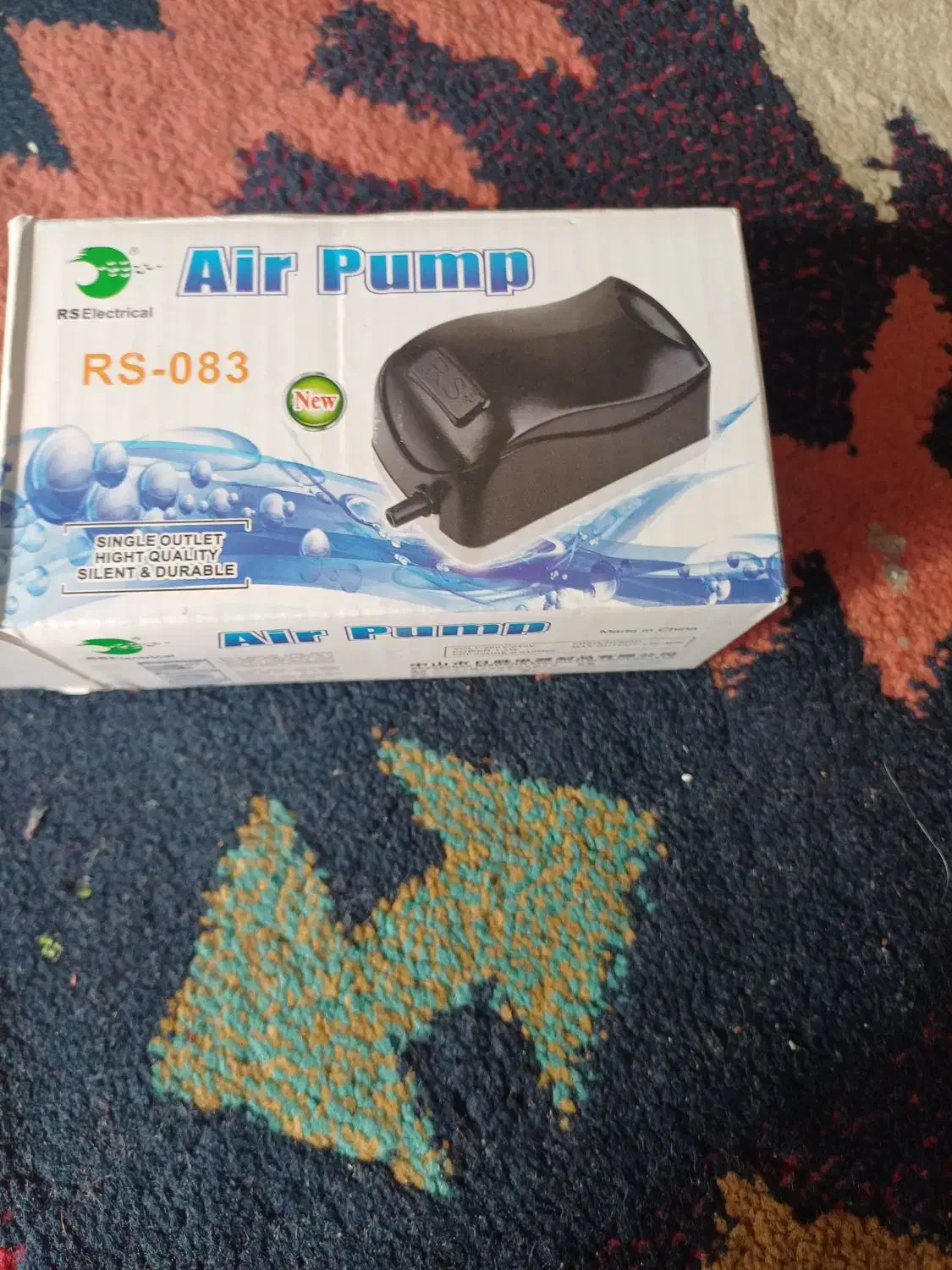 پمپ هوا اکواریوم با لوازمش|ماهی|قزوین, |دیوار