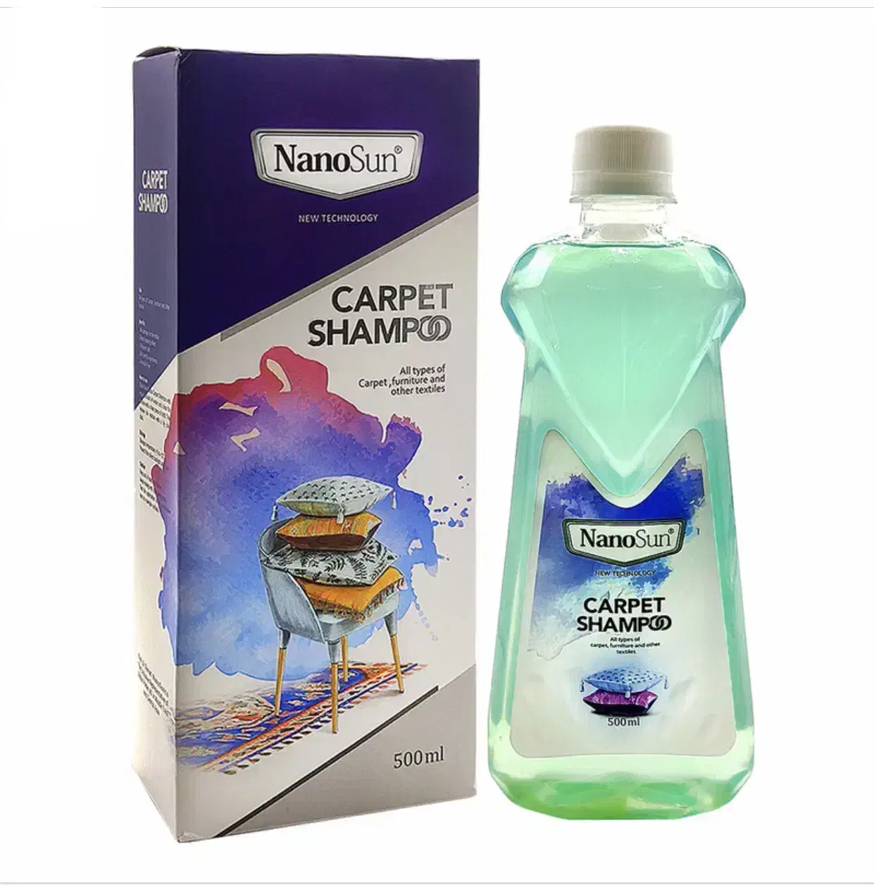 شامپوفرش نانوسان (از بین برنده انواع چربی و لک ها)|مواد شوینده و دستمال کاغذی|اهواز, امانیه|دیوار