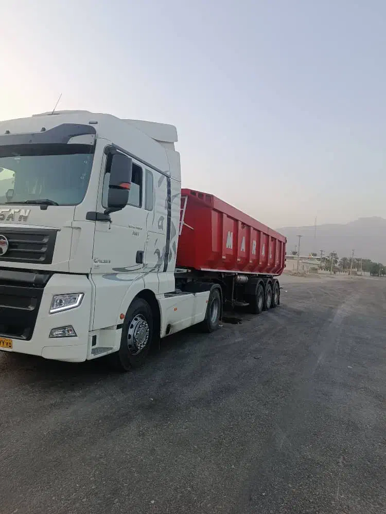 کشنده پیلسان ۴۸۰ ، با گاری کمپرس همدان ساز پارس|خودرو سنگین|مشهد, رباط طرق|دیوار