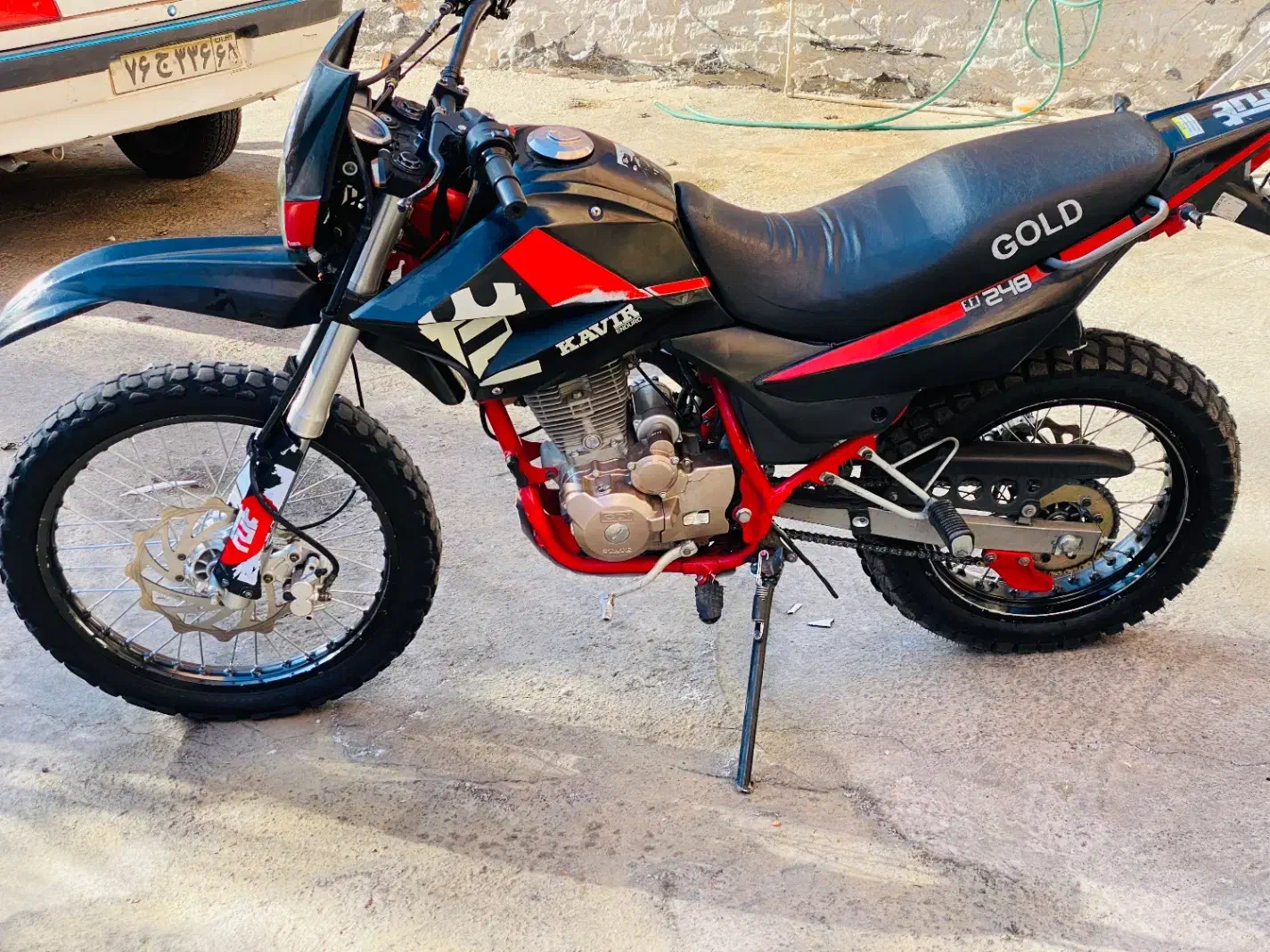 موتور تریل250کویر t2مدل ۱۴۰۱|موتورسیکلت|بم, |دیوار