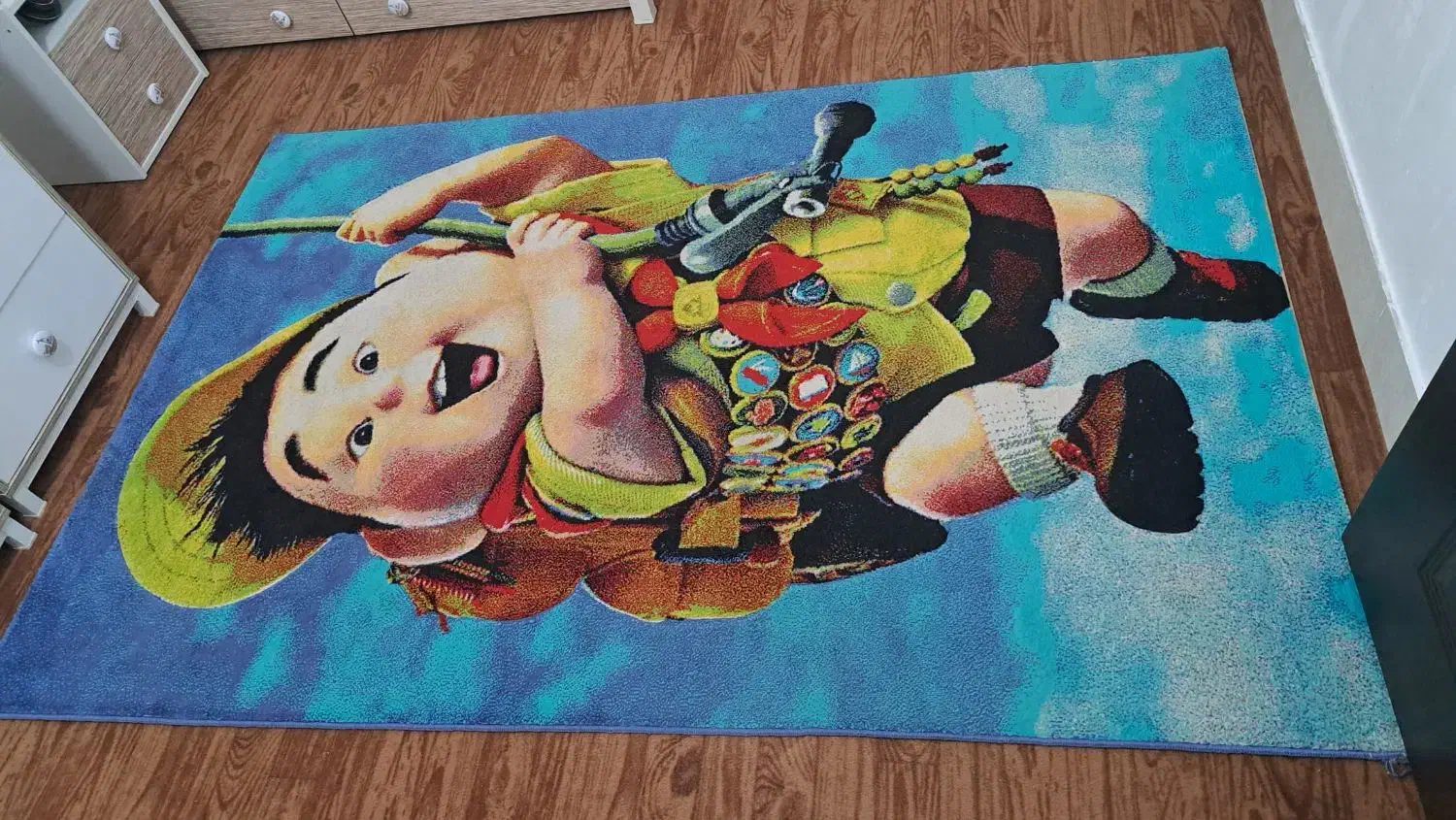 ست فرش و پرده طرح انیمیشن کودک ۴ تومن|پرده، رانر، رومیزی|اهواز, زیتون کارگری|دیوار