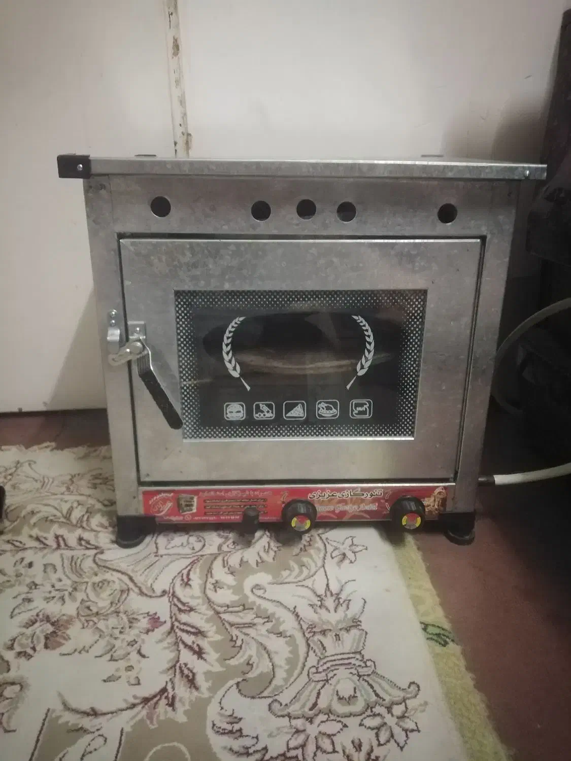 فر فروشی نو فقط یه بار استفاده شده|اجاق گاز و لوازم برقی پخت‌وپز|سبزوار, چهارراه فرودگاه|دیوار