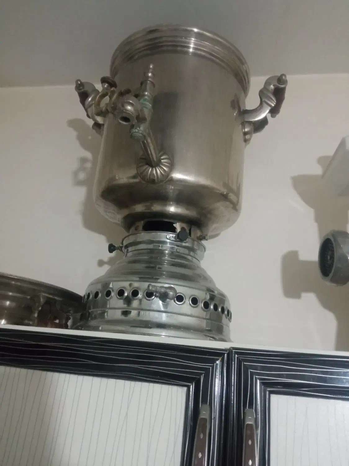 سماور گازی 20لیتریقدیمی سنگین وزن 10کیلو|سماور، چای‌ساز، قهوه‌ساز|تبریز, |دیوار