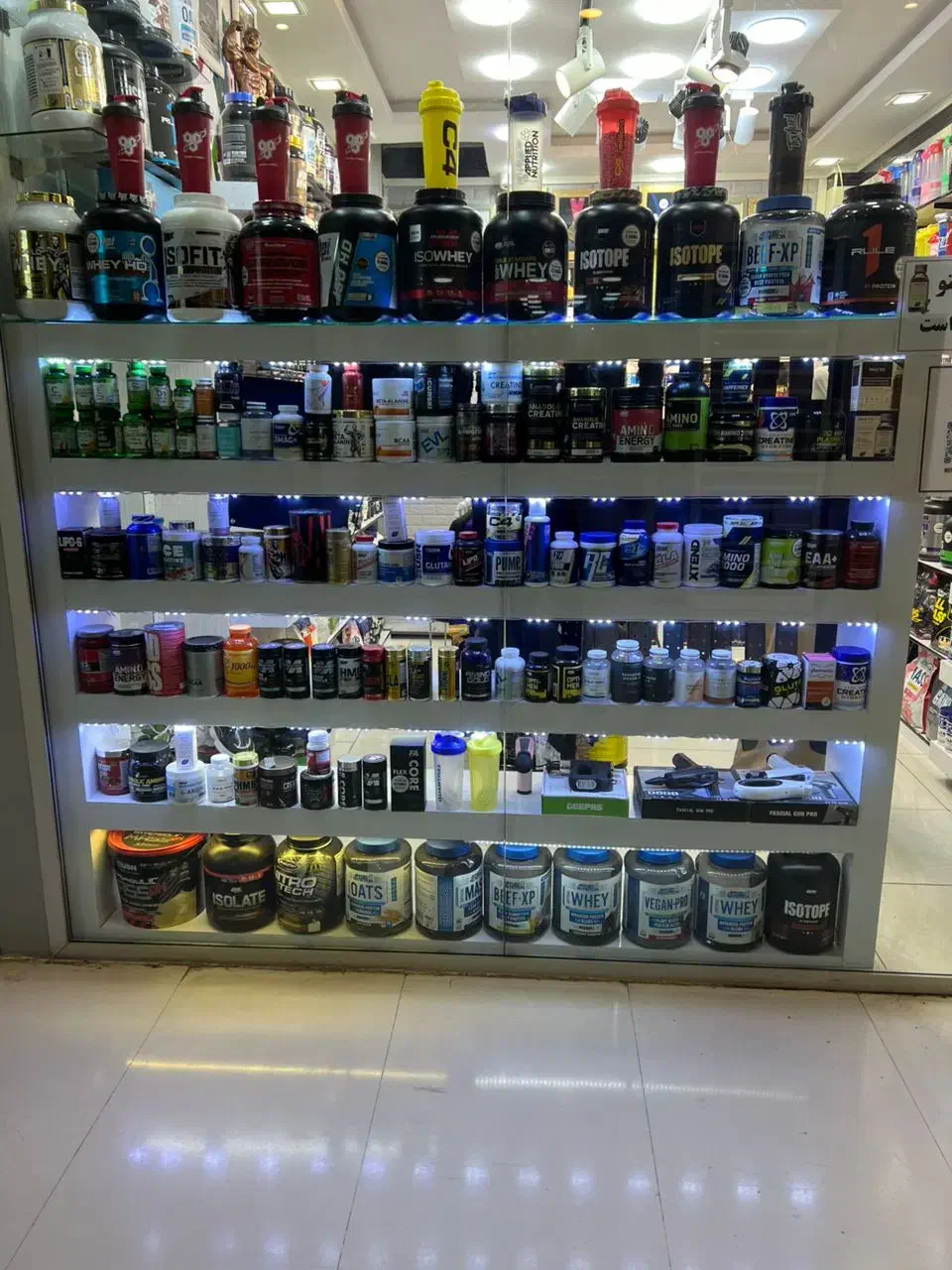 دکور MDF شیش طبقه|فروشگاه و مغازه|قشم, |دیوار