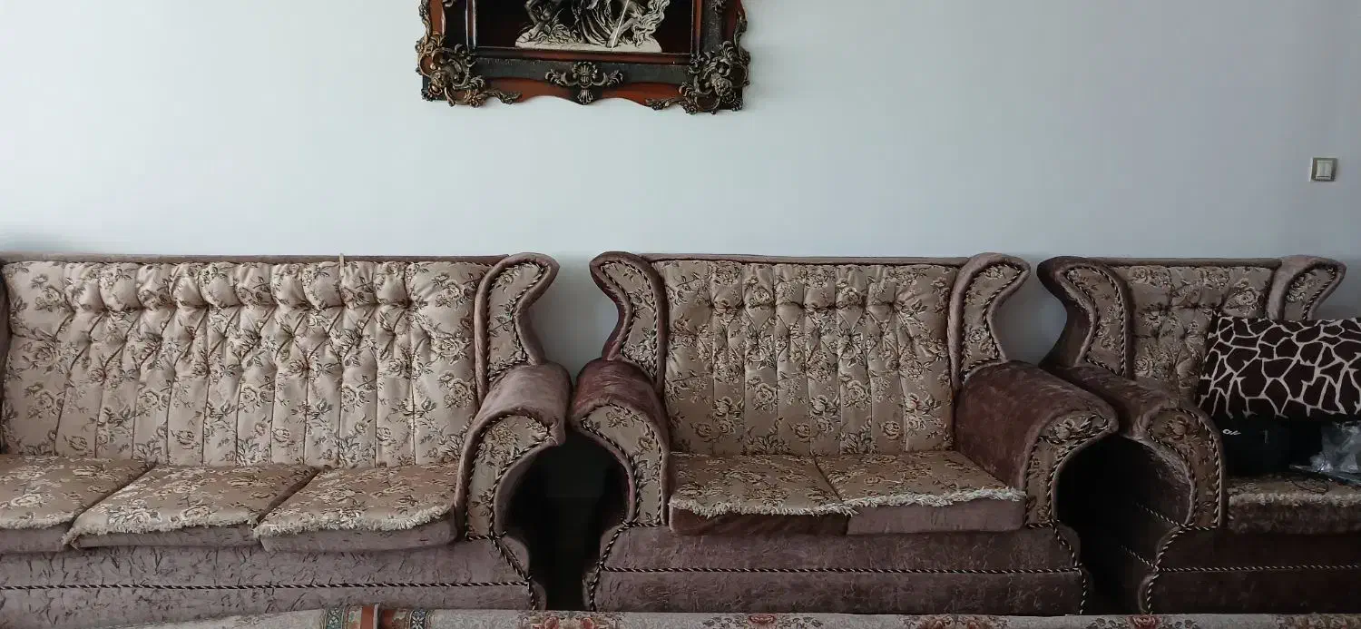 مبل هفت نفره|مبلمان خانگی و میز عسلی|قم, بنیاد|دیوار