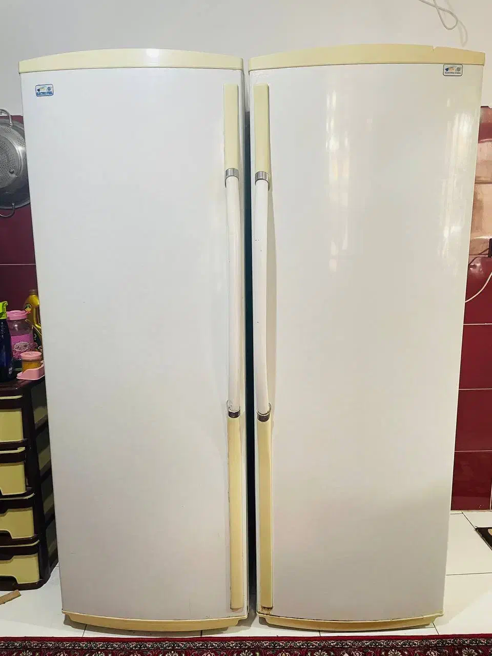 یخچال فریزر دوقلو الکترواستیل|یخچال و فریزر|رشت, پاستوریزه|دیوار