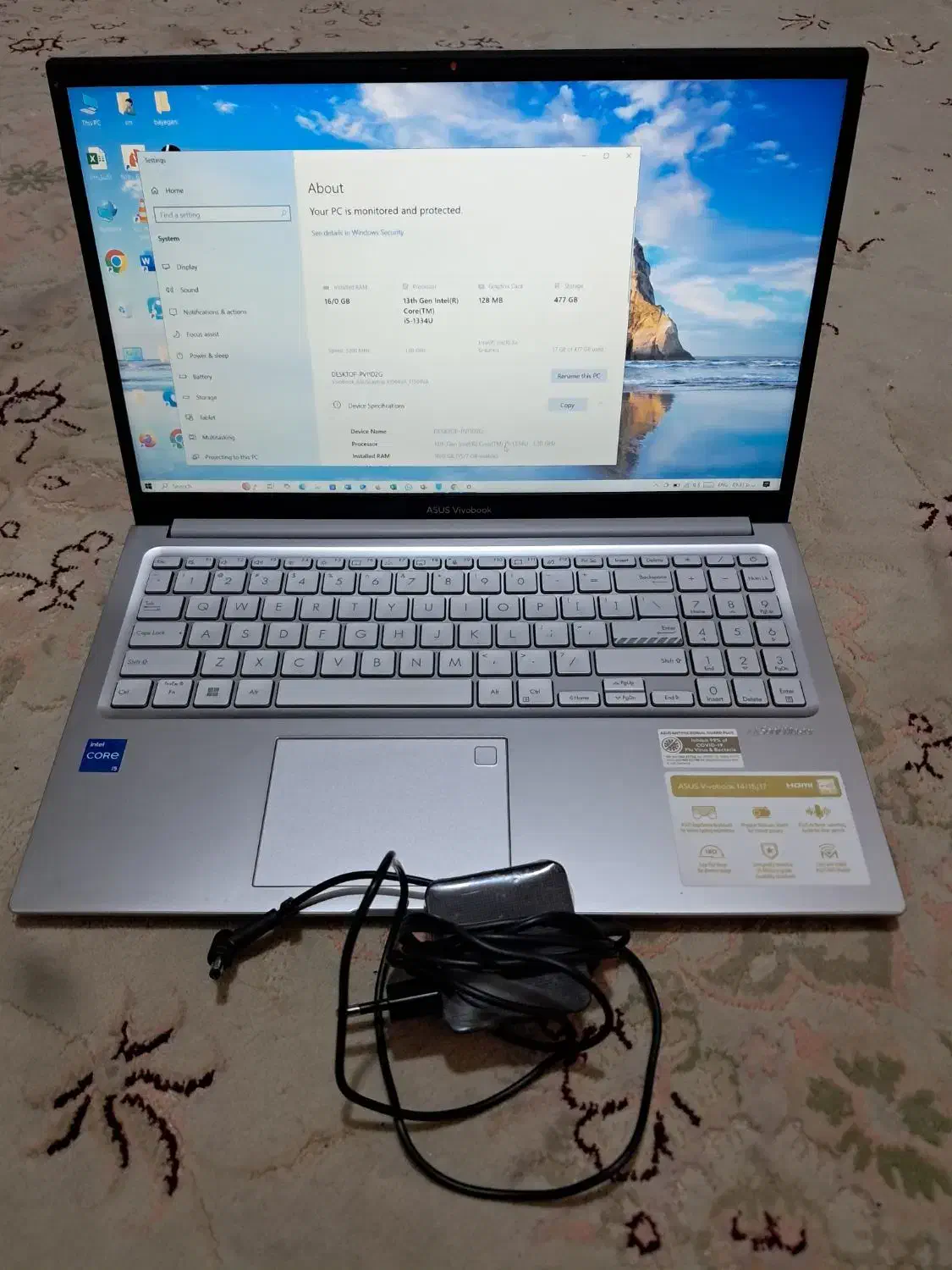 الپ تاپ 15.6 اینچی ایسوس مدل vivobook15|رایانه همراه|ملایر, |دیوار