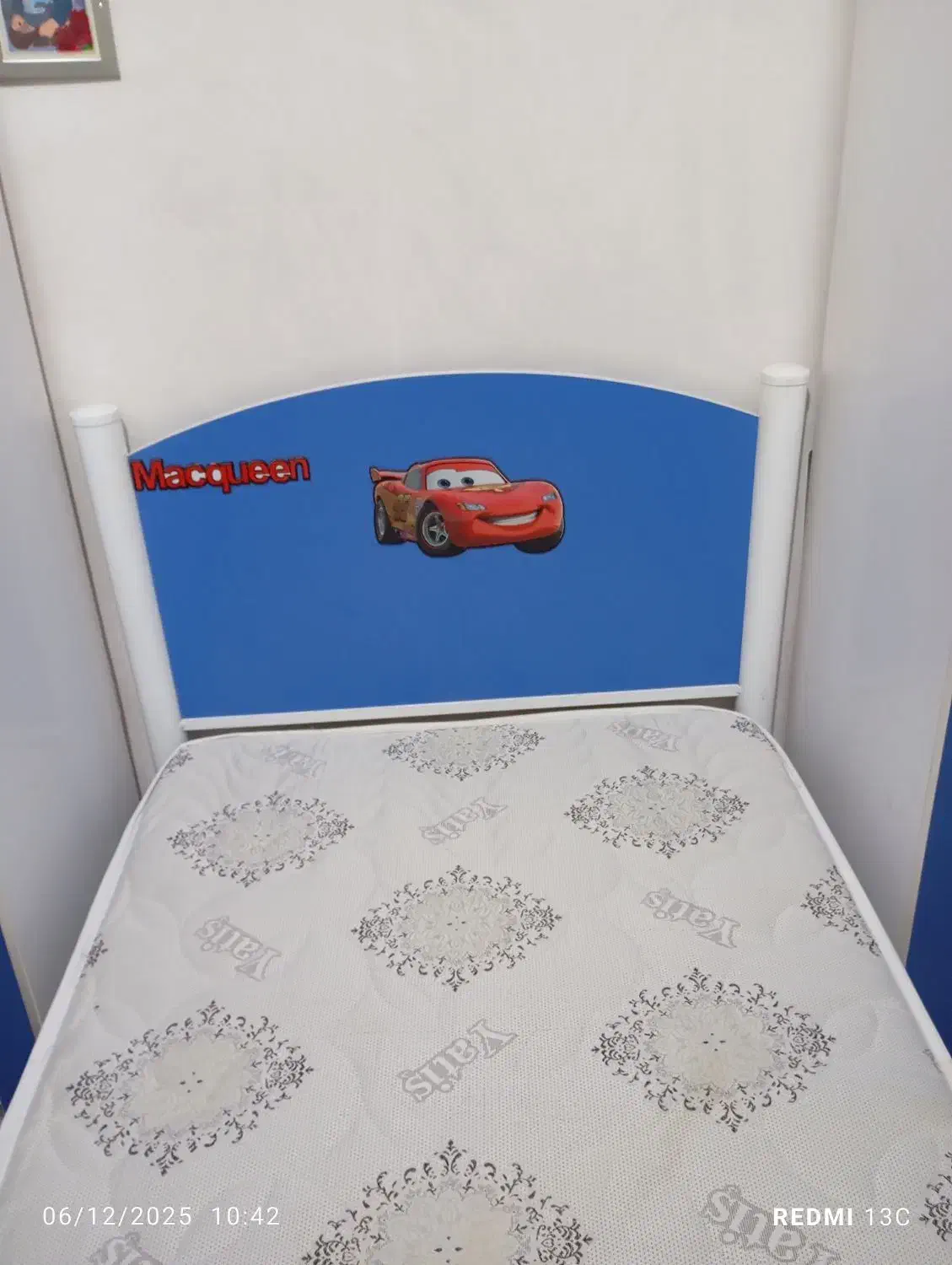 تخت خواب پسرانه با تشک|تخت و سرویس خواب|بازرگان, |دیوار