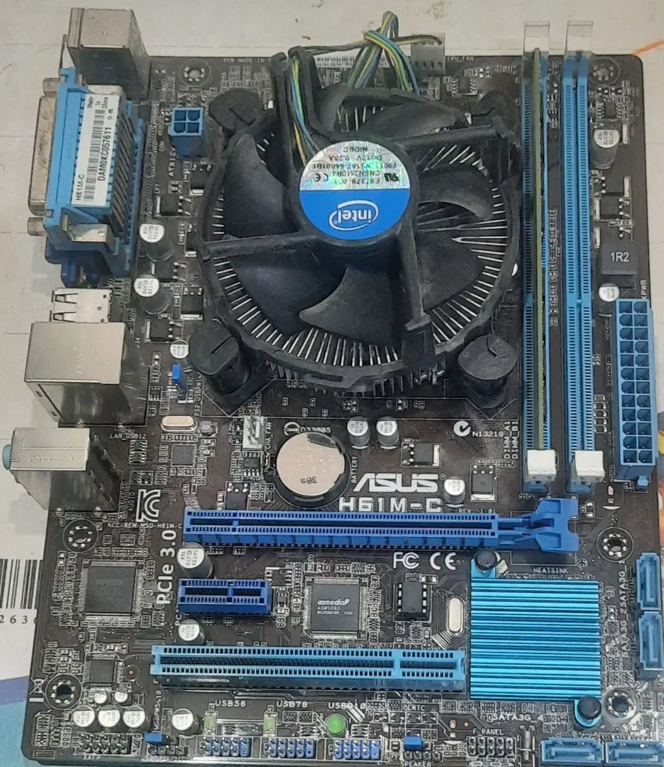 باندل مادربورد ASUS - H61MC|قطعات و لوازم جانبی رایانه|تهران, سلسبیل شمالی|دیوار