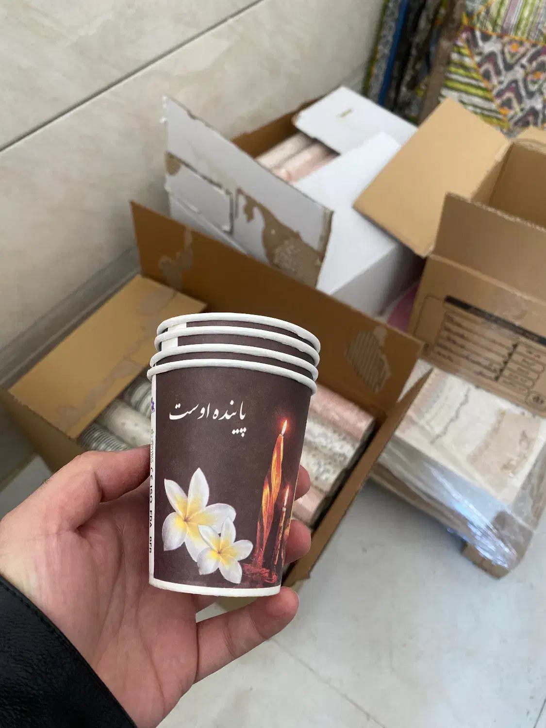 ظروف یکبار مصرف کاغذی|ظروف نگهدارنده، پلاستیکی، یک‌بارمصرف|قوچان, |دیوار