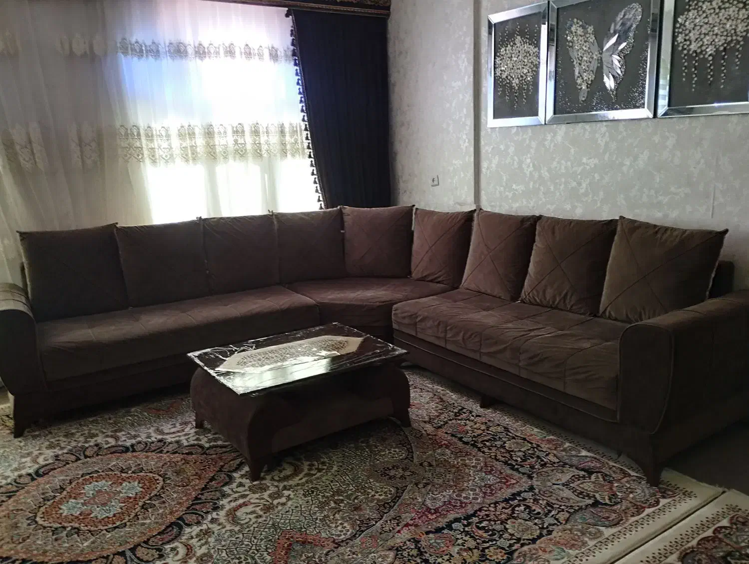 مبل مدل ال|مبلمان خانگی و میز عسلی|سقز, |دیوار