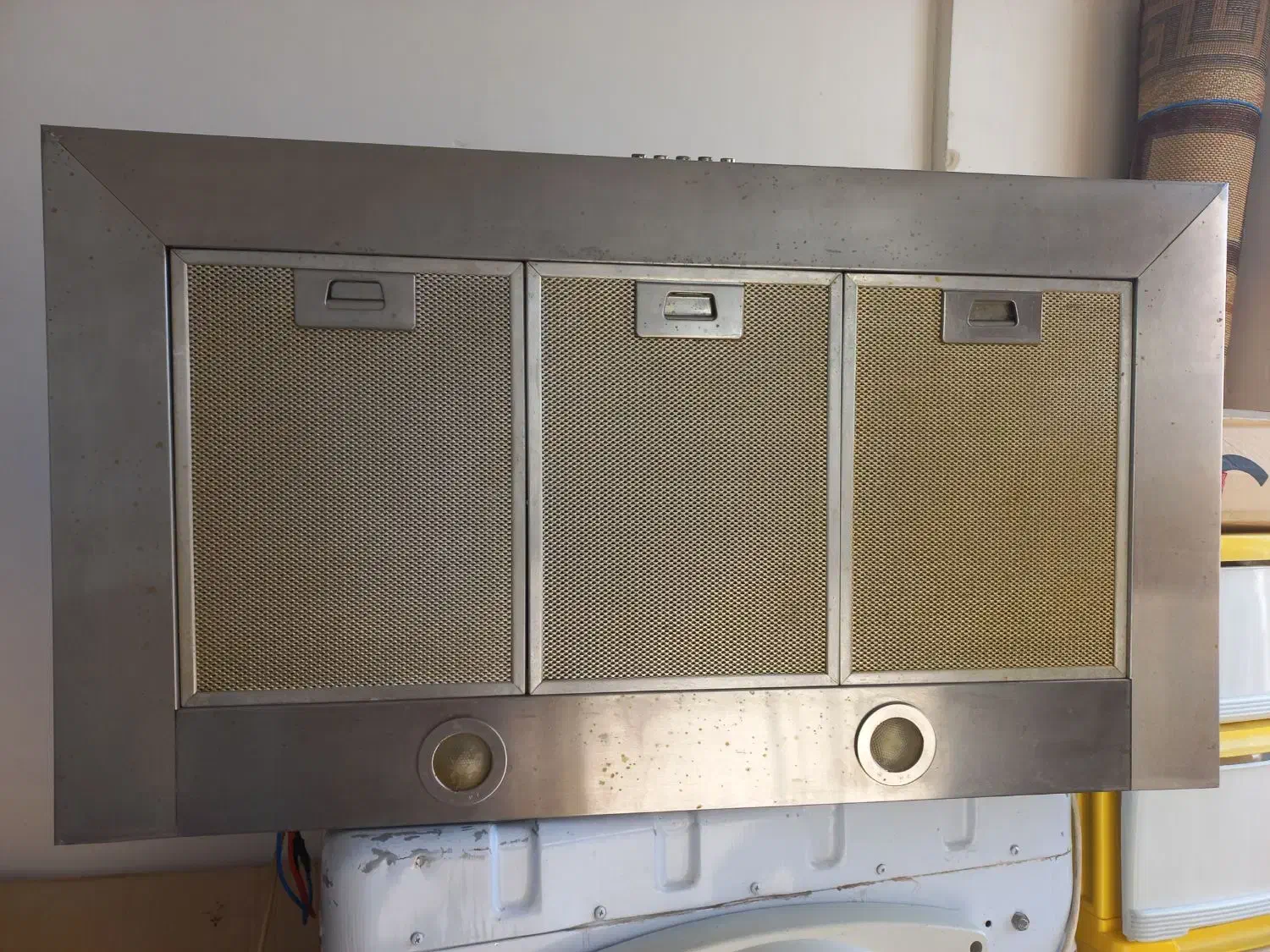 هود آشپز خانه وسینک تک لگنه|هود|بومهن, |دیوار