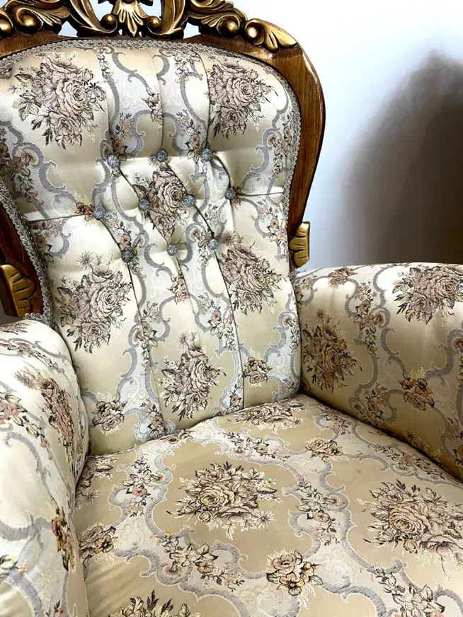 مبل استیل سلطنتی ۹ نفره درحدنو|مبلمان خانگی و میز عسلی|تهران, فردوس|دیوار