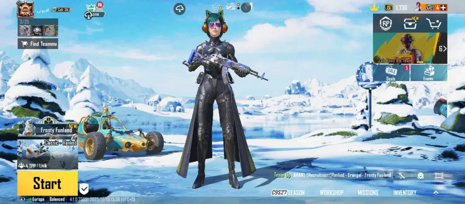 اکانت پابجی خیلی خوش شانس|کنسول، بازی ویدئویی و آنلاین|مهرستان, |دیوار