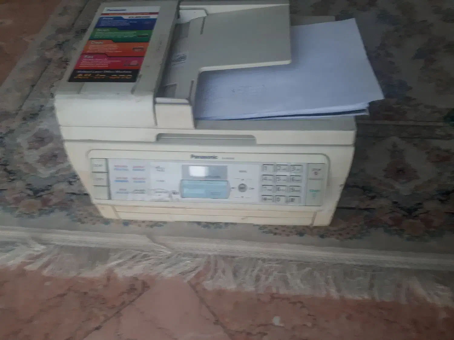 تلفن فکس چهار کاره پاناسونیک|پرینتر، اسکنر، کپی، فکس|تهران, تهرانپارس غربی|دیوار