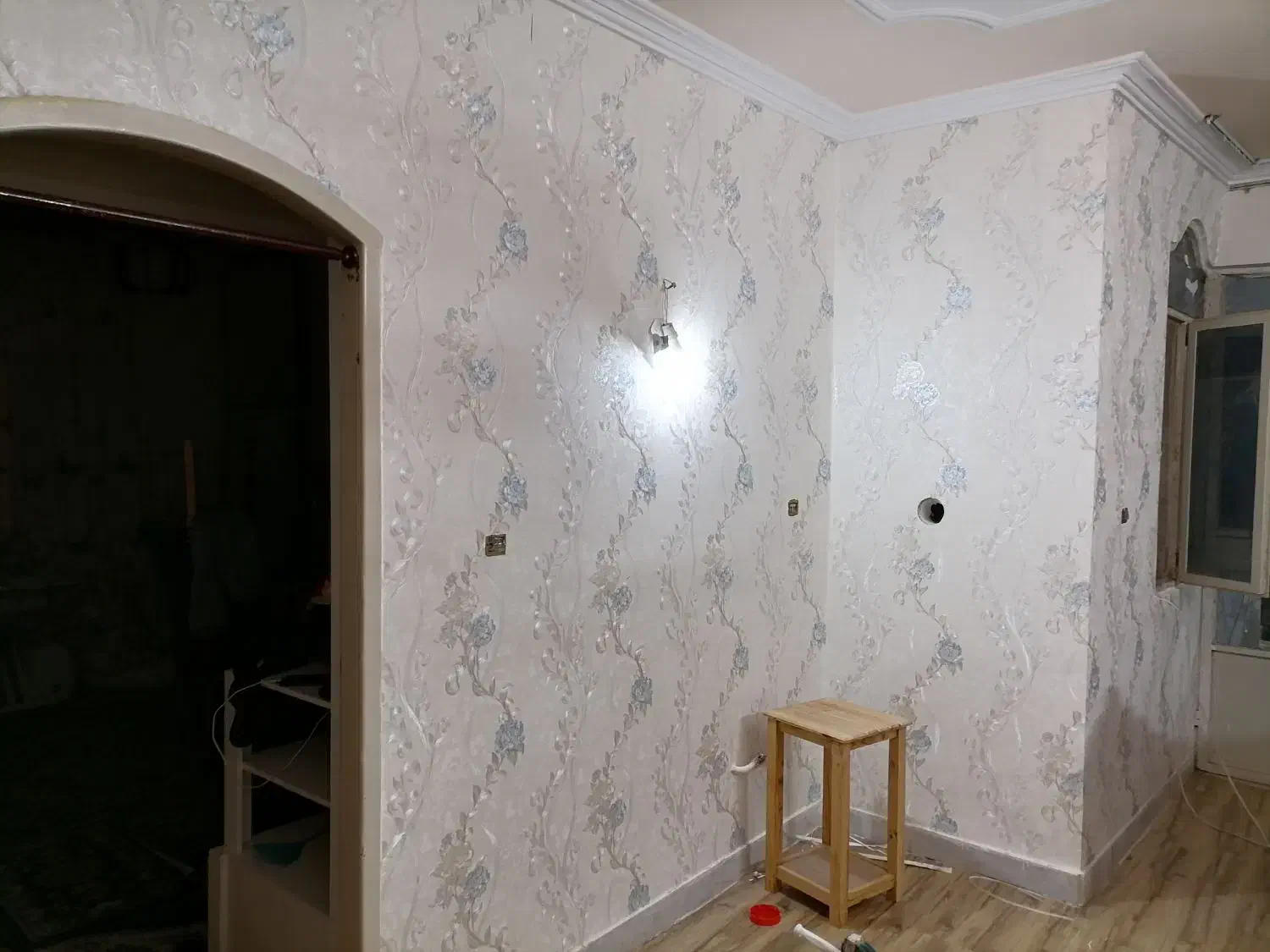 نقاشی ساختمان آرامش|خدمات پیشه و مهارت|نیشابور, بزرگمهر|دیوار