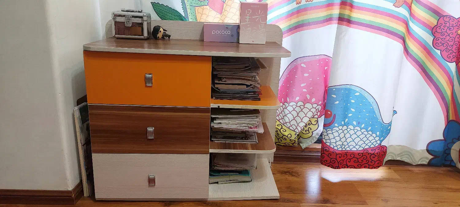 جا لباسی بوفه ودراور و جا کتابی|جاکفشی، کمد، دراور|تهران, آبشار تهران (دریاچه)|دیوار