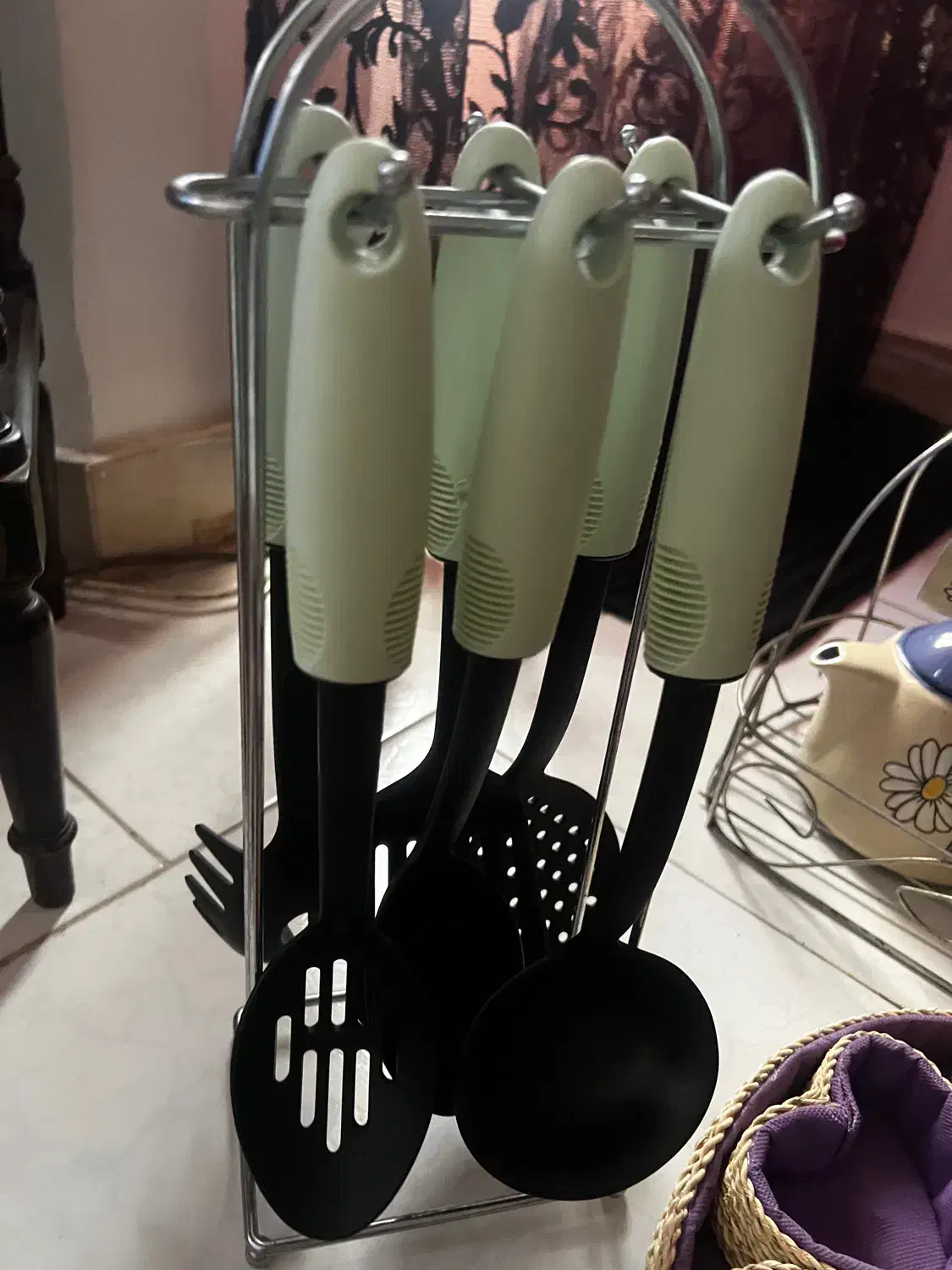 تعدادی وسایل ست کفگیر و قاب موبایل|حراج|بابلسر, |دیوار