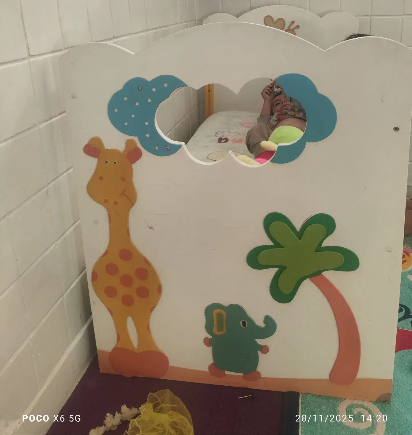 تخت خواب کودک|تخت و سرویس خواب|اندیمشک, |دیوار