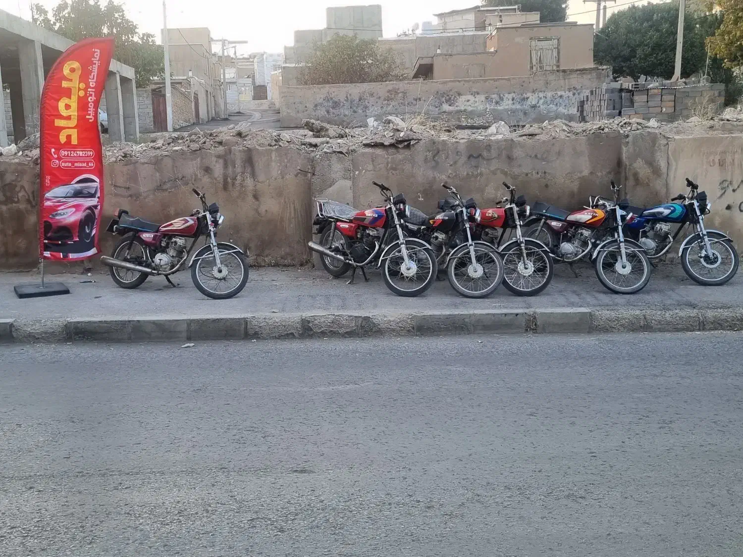 خرید و فروش انواع موتور پلاک ملی و مزایده|موتورسیکلت|قروه, |دیوار