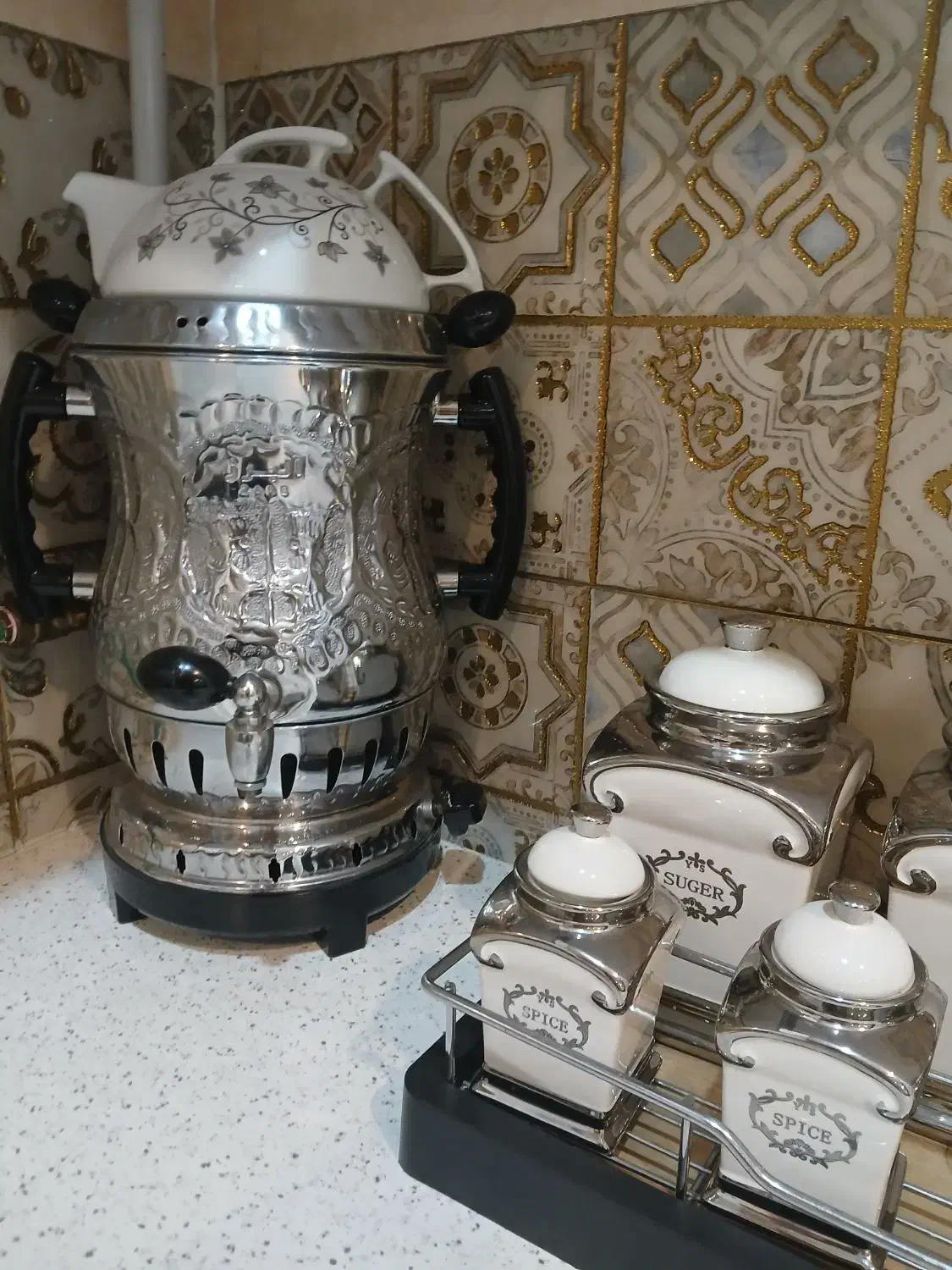 سماور و پاسماوری|سماور، چایساز، قهوهساز|نگین شهر, |دیوار