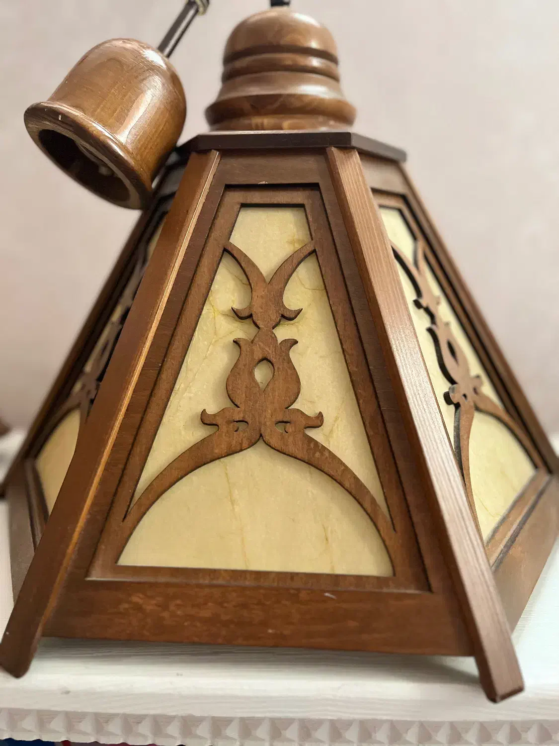 لوسترچوبی|لوستر و چراغ آویز|گرمسار, |دیوار