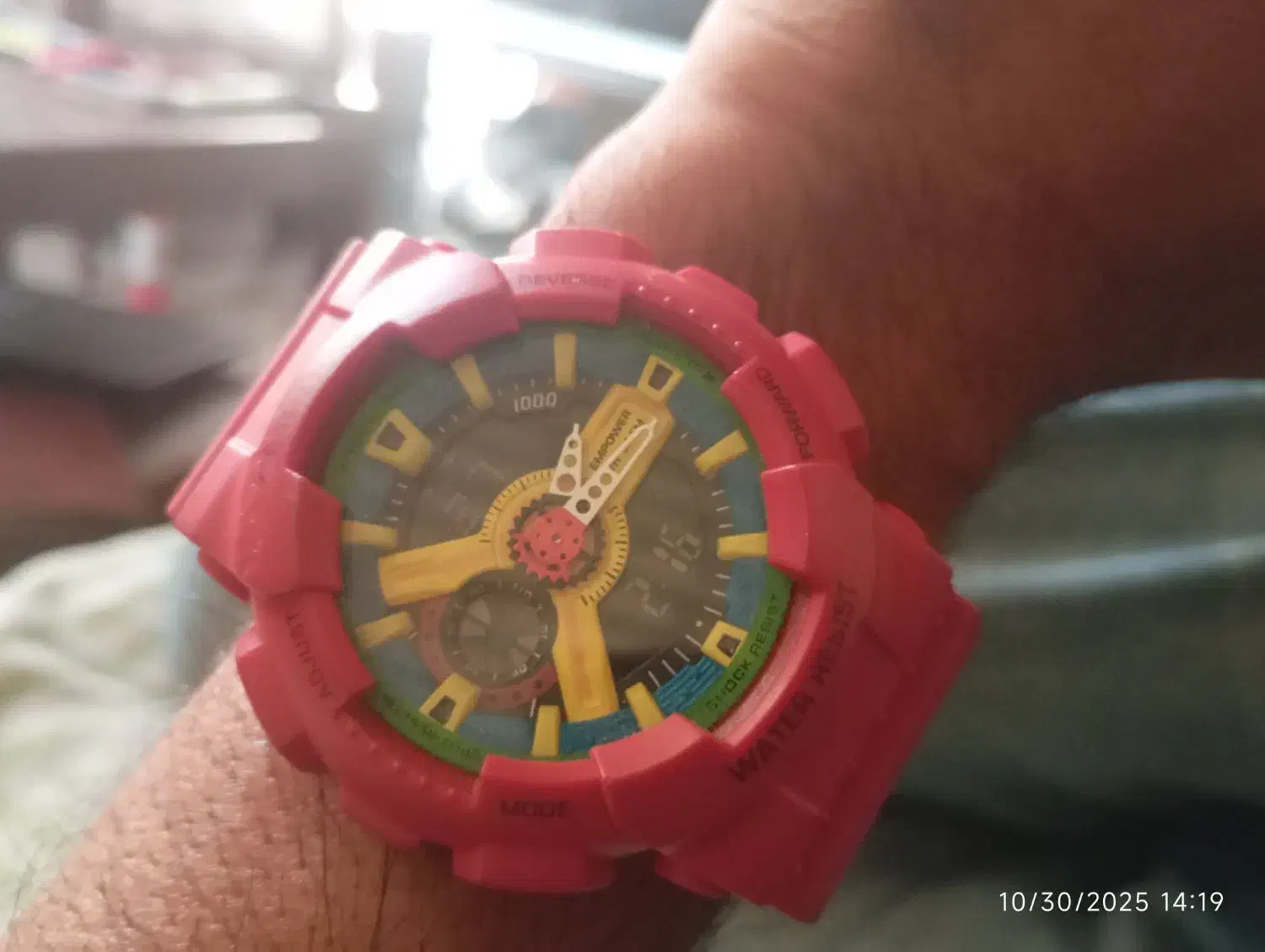 ساعت رنگی|ساعت|کرمان, |دیوار