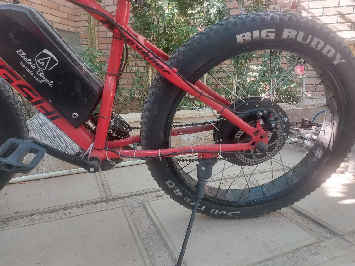 دوچرخه برقی هزار وات لاستیک پهن|دوچرخه، اسکیت، اسکوتر|شاهینشهر, شهرک هشت بهشت|دیوار