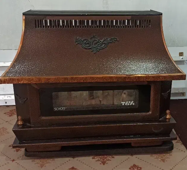 بخاری طرح شومینه|بخاری، هیتر، شومینه|شاهین‌شهر, گرگاب|دیوار