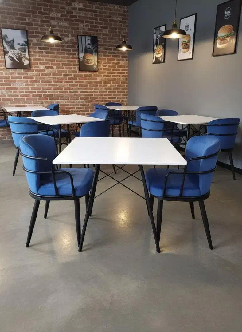 صندلی فلانتر فلزی رستوران وفستفودی|میز و صندلی غذاخوری|بندر ماهشهر, |دیوار