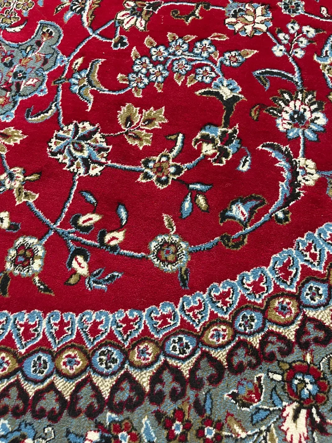 فرش کارکرده|فرش|لنجان, |دیوار