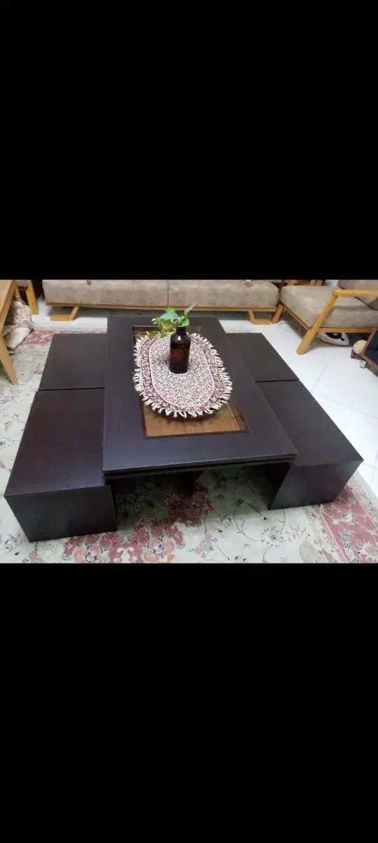 میز جلو مبلی و گل میز|مبلمان خانگی و میز عسلی|شیراز, شهرک والفجر|دیوار