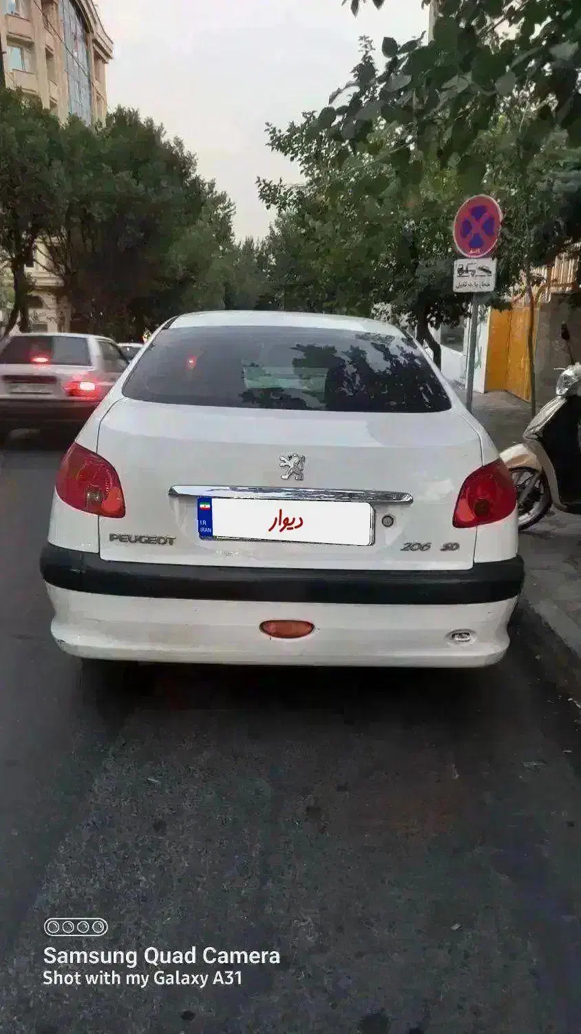 206Sd  v8|خودرو سواری و وانت|تهران, امانیه|دیوار