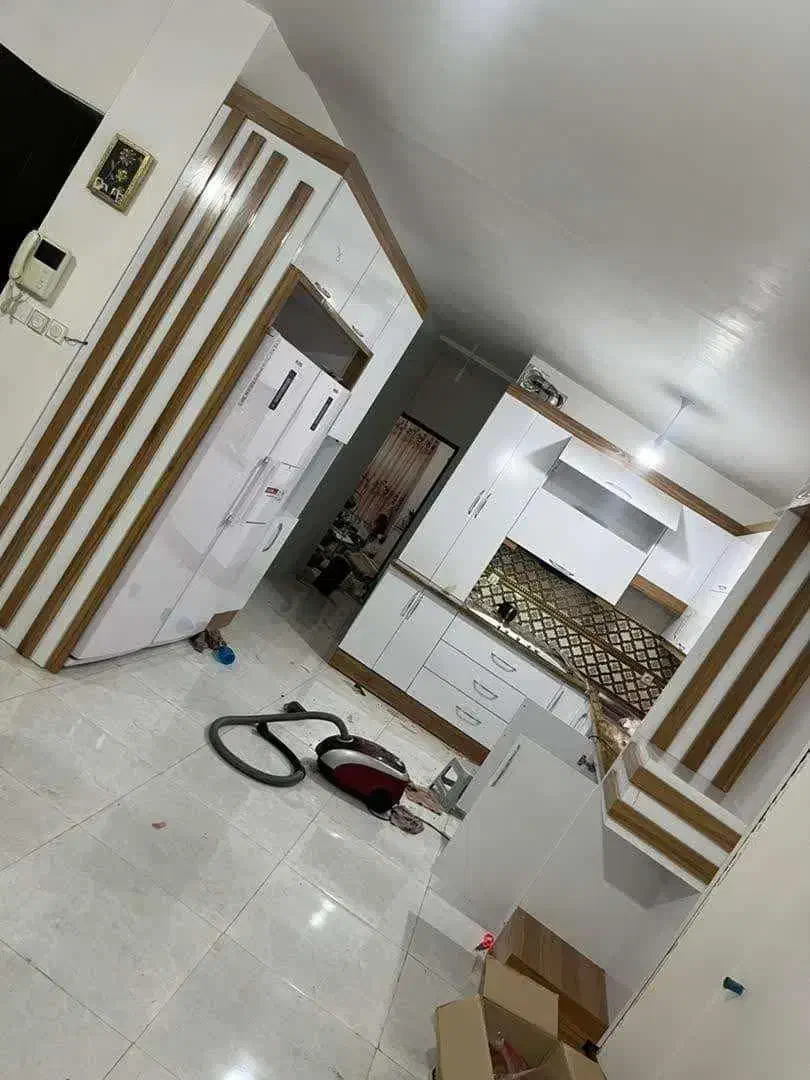 کابینت پیش ساخته ام دی اف و هایگلاس//ارینبRT455|مصالح و تجهیزات ساختمان|چمستان, |دیوار