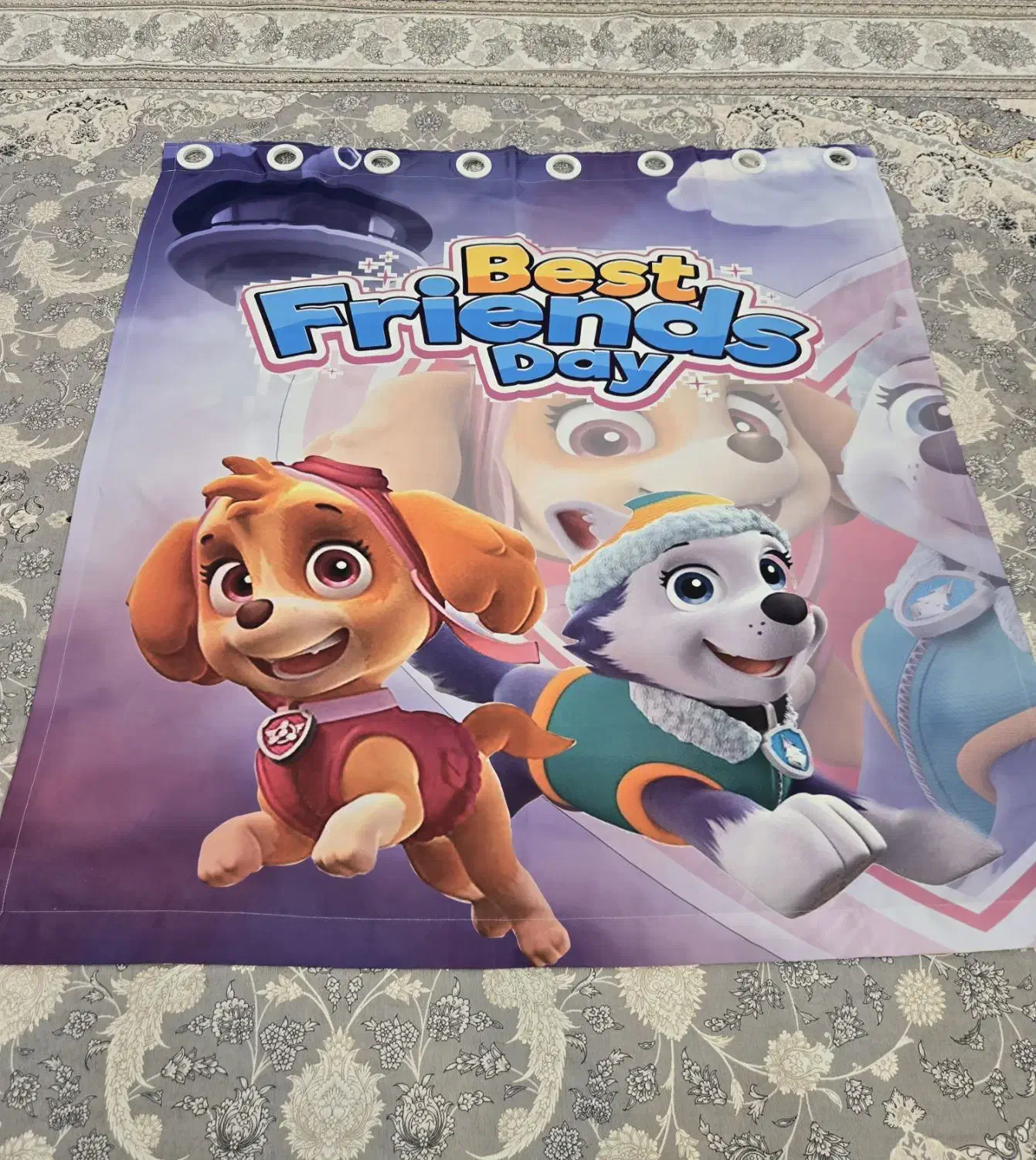 پرده سگ نگهبان دخترانه|پرده، رانر، رومیزی|تهران, اتابک|دیوار